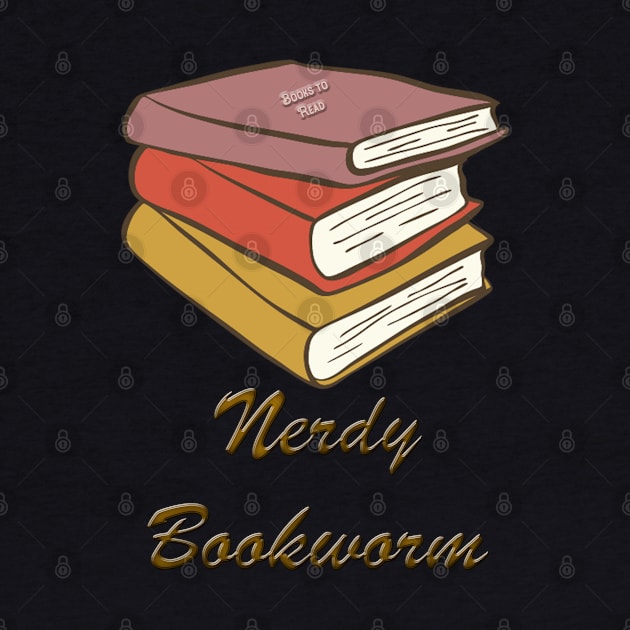 Nerdy bookworm for avid readers and bookish people by artsytee